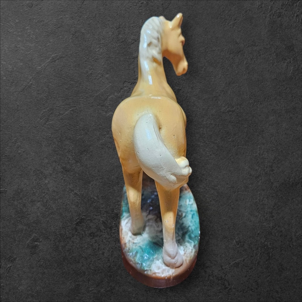 Franklin Mint Great Horses of the World Vintage Porcelain Quarter Horse 9.5" - Picture 4 of 7